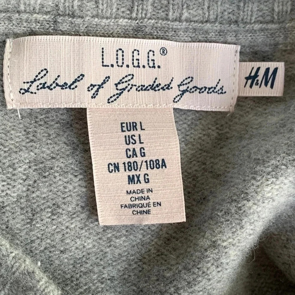 L.O.G.G By H&M Wool Blend Pullover Sweater - Picture 6 of 7